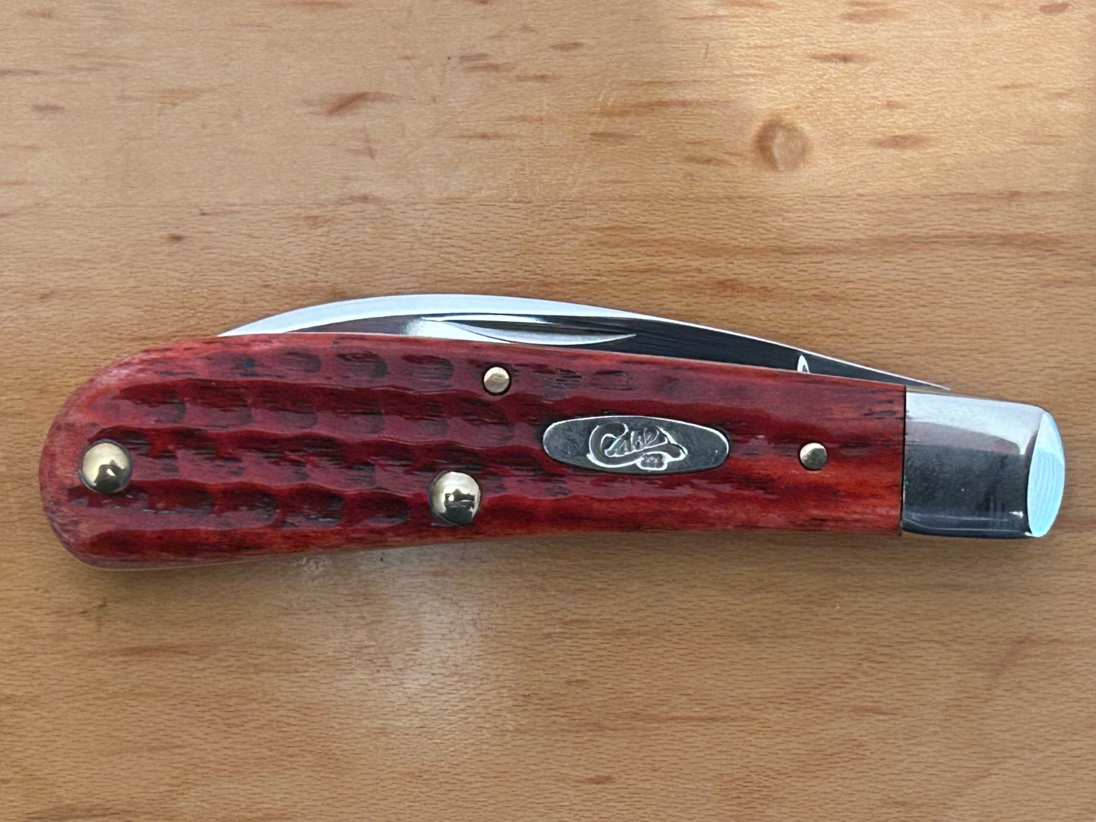Case XX Sway Back Gent 2014 TB61117 SS Old Red Bone 02746 w/ Box