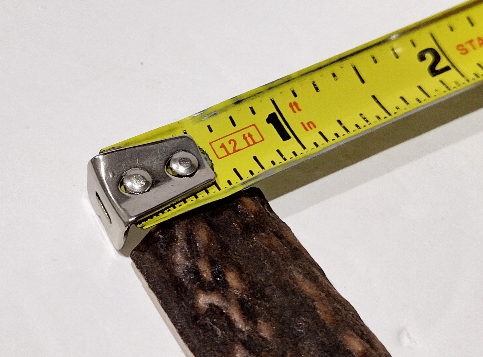 New Set USA Stag Bone Custom Pocket Knife Blade Making Handles Handle Scales