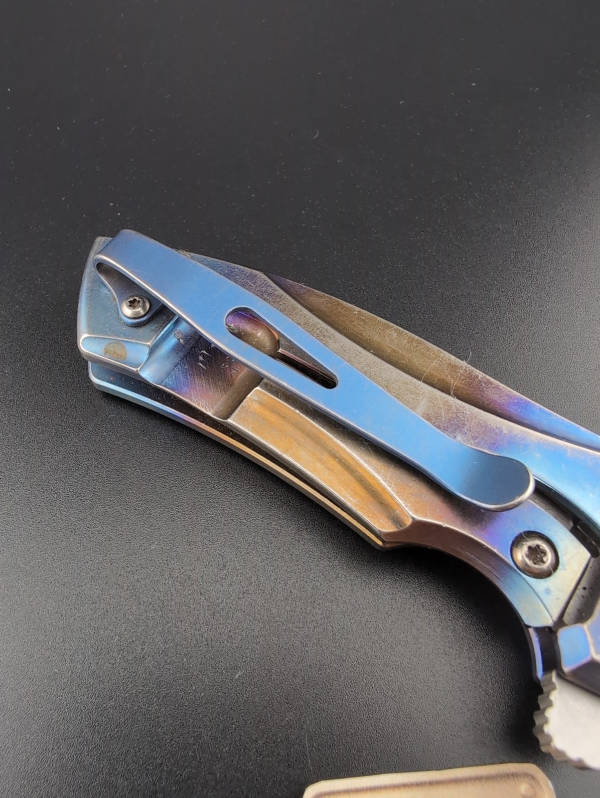 Zero Tolerance – ZT 0900 Les George Flame Anodized Titanium – BS-69