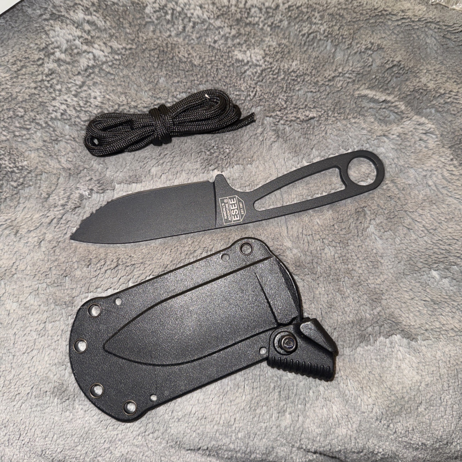 NEW KABAR BECKER BK14 ESKABAR NECK USA MADE FIXED KNIFE & SHEATH