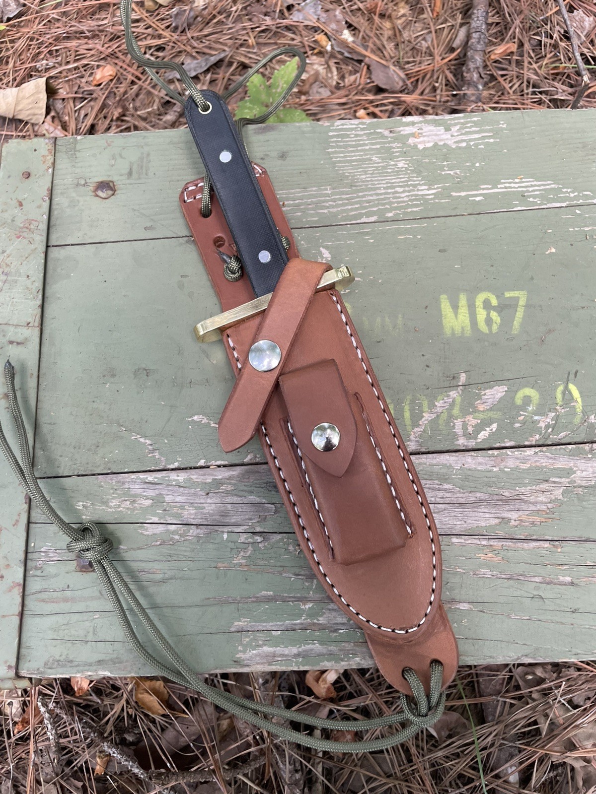 Wall Knives, Solingen Fighter model With C model sheath