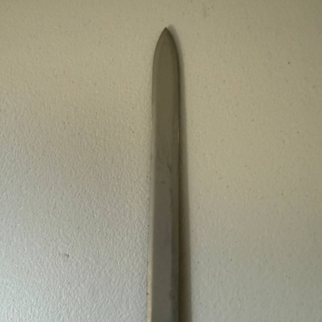 Vintage Toledo Spain Etched Short Sword Dagger Decorative Wall Display 21″