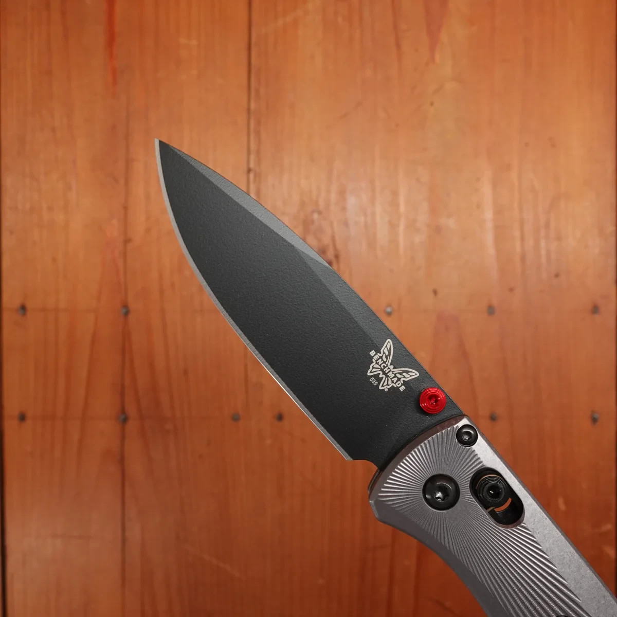 Benchmade 535BK-4 Bugout Gray Aluminum Handle M390 Stainless Steel Knife