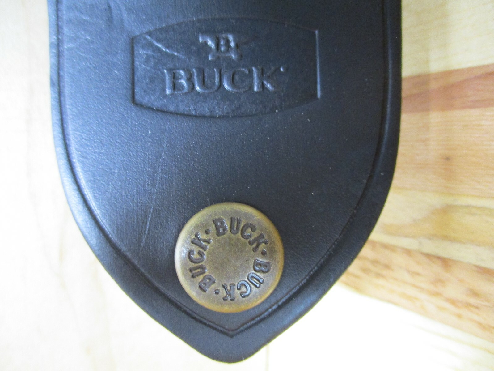 New Buck 110 Leather Sheath – Never Used – Knife Not Included – Free Shipping