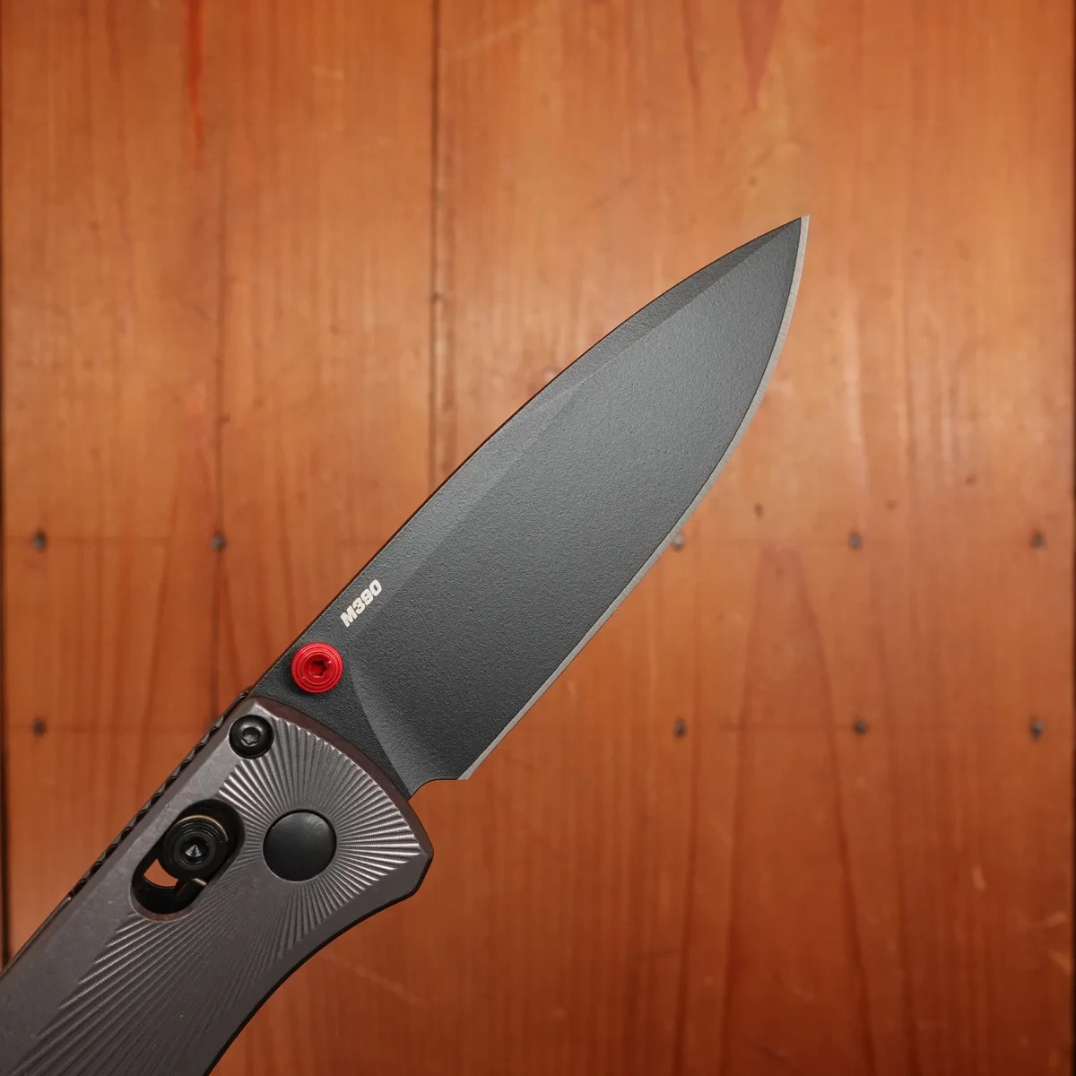 Benchmade 535BK-4 Bugout Gray Aluminum Handle M390 Stainless Steel Knife
