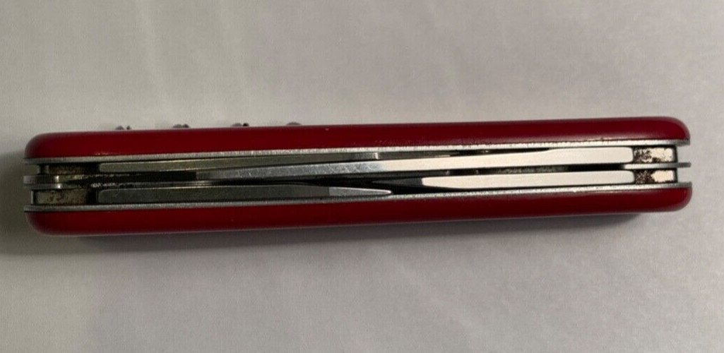 Vintage Victorinox Knife with double Clip Point Blades *NONE ON EBAY LIKE THIS*