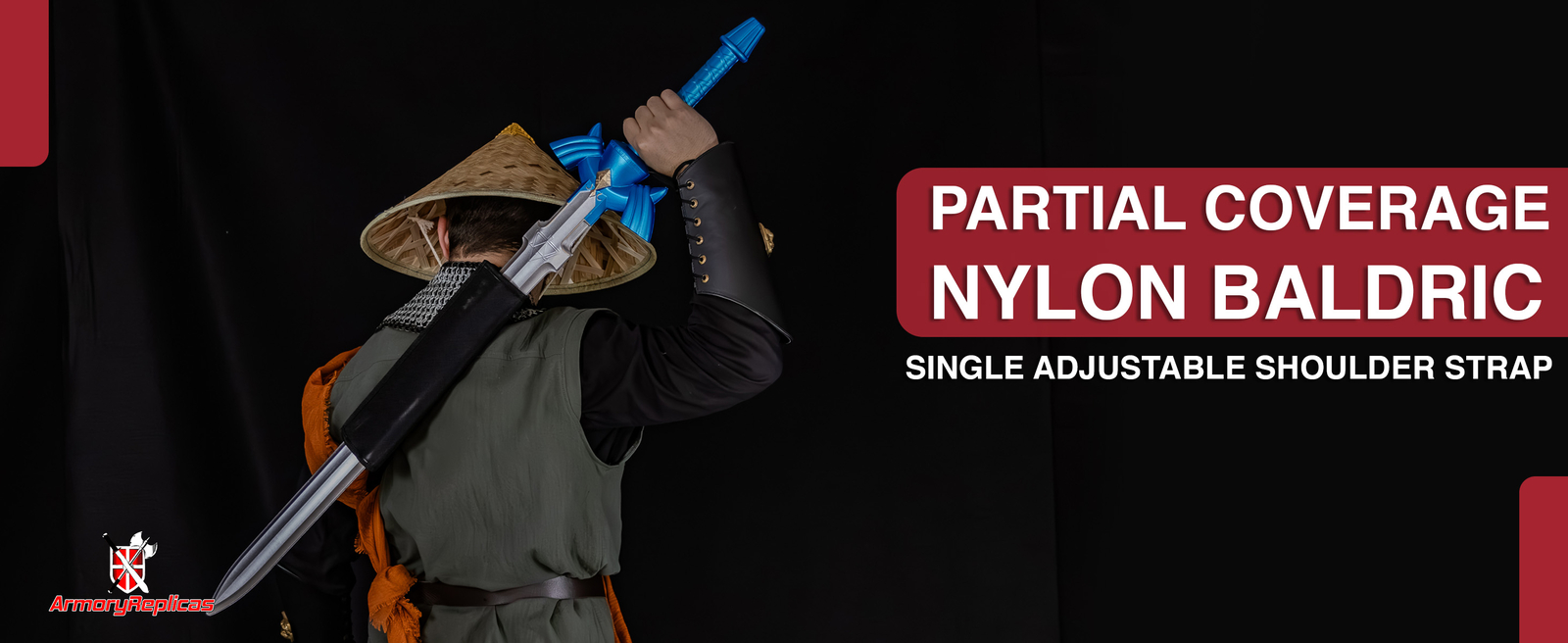 Legend of Zelda Skyward Link Master Shields & Swords Collection Costume for LARP