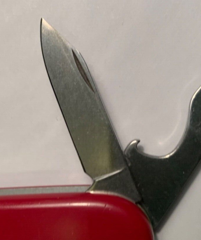 Vintage Victorinox Knife with double Clip Point Blades *NONE ON EBAY LIKE THIS*