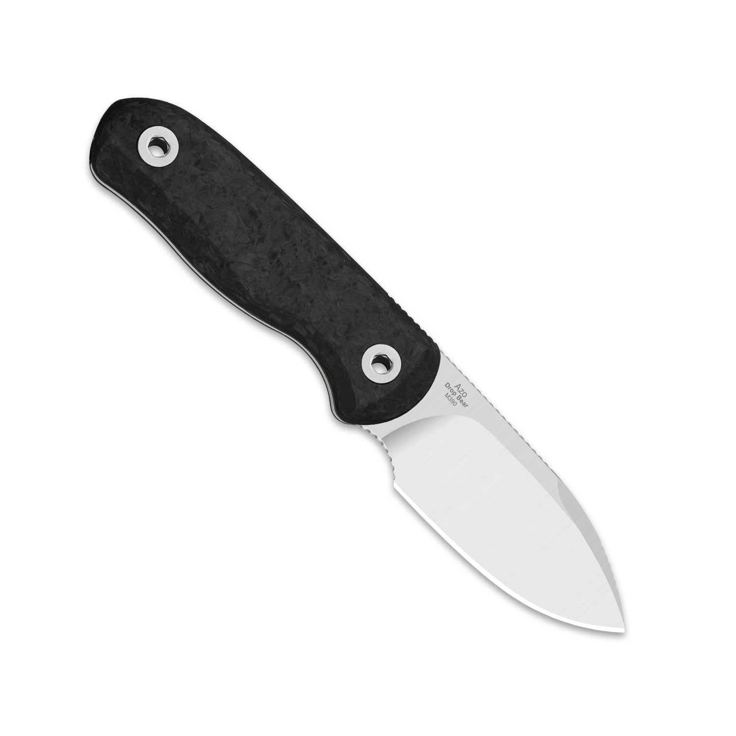 Kizer Drop Bear Fix Drop Point Fixed Knife M390 Blade Carbon Fiber Handle+Sheath