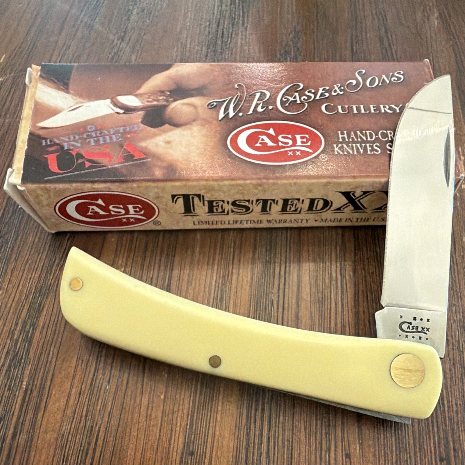 Case XX Sod Buster 80032 Yellow 1 Blade SS Slipjoint Under 2.75in