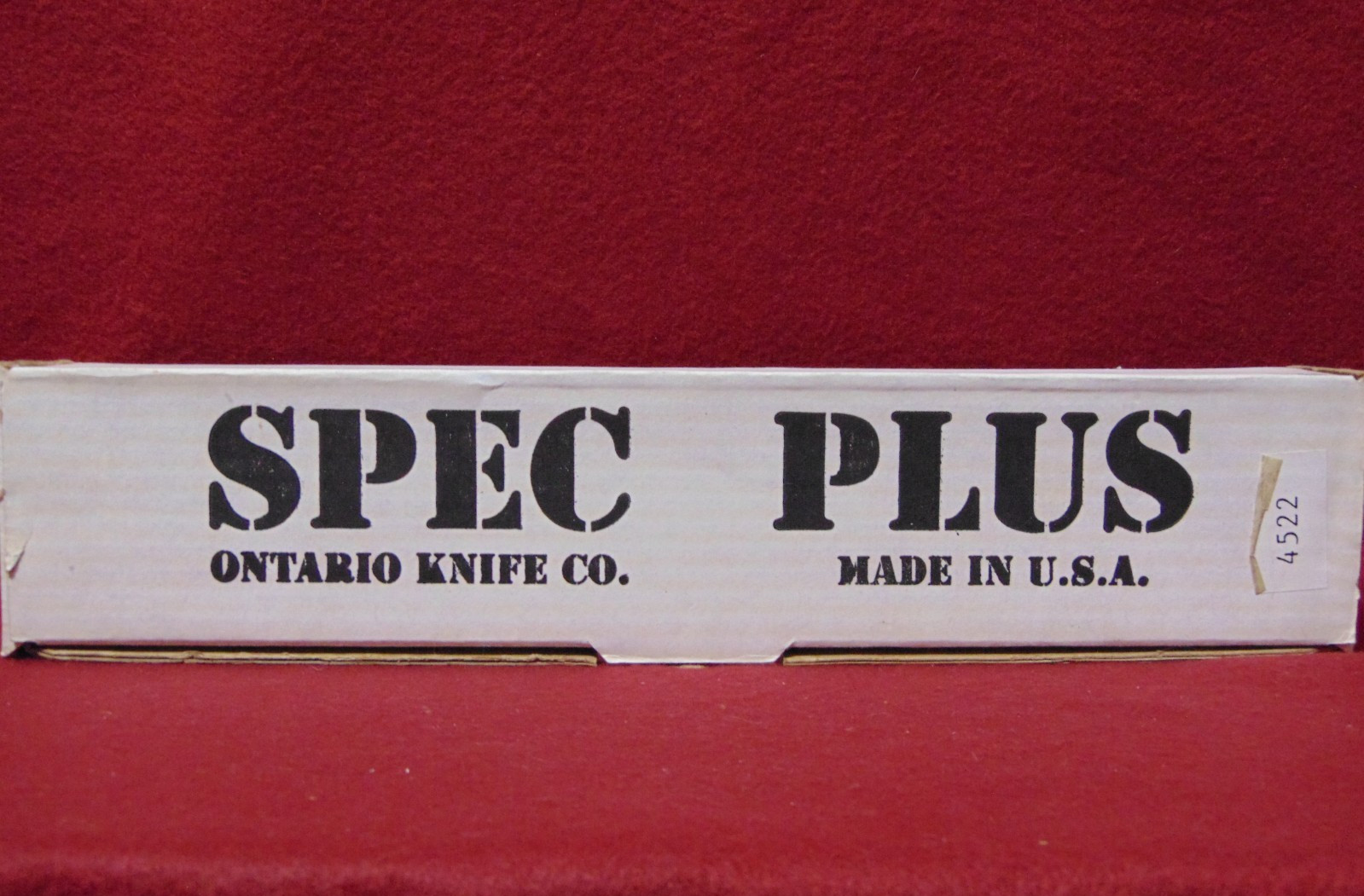 SPEC PLUS SP1-95 MARINE Knife w/ Original Sheath and Box! Ontario, USA NEW!