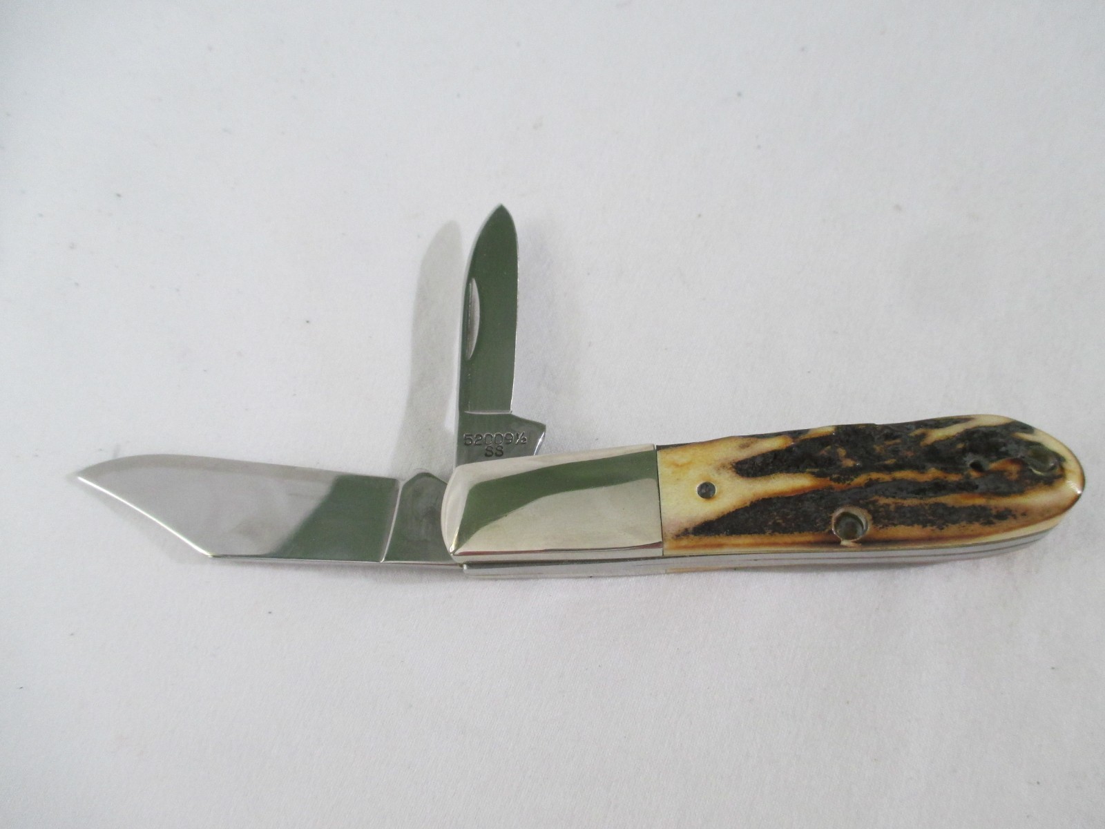 Case XX 1998 Stag Barlow Knife 52009 1/2 SS, Item 01723