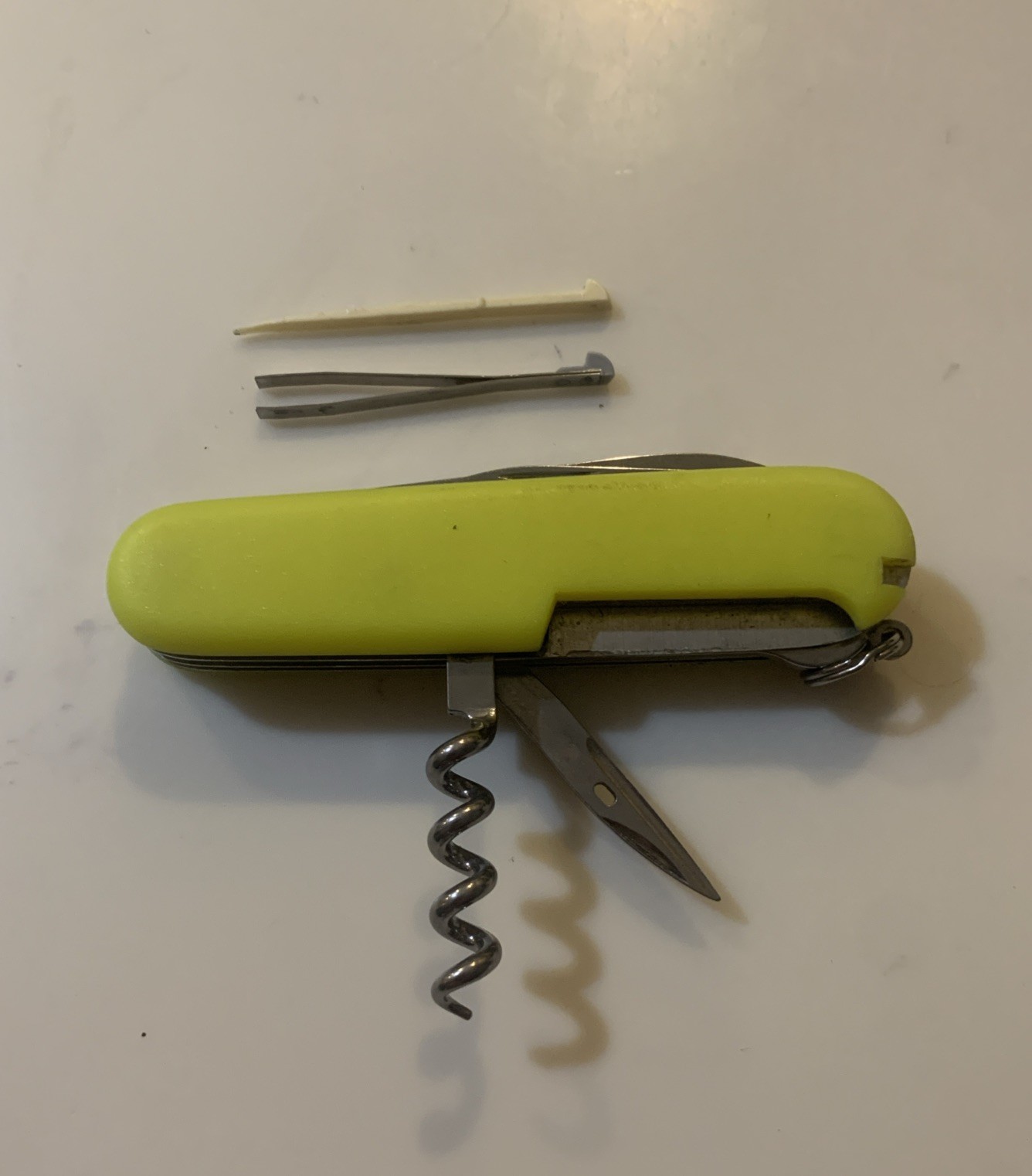 Victorinox Climber StayGlow Swiss Army Knife 91mm Yellow