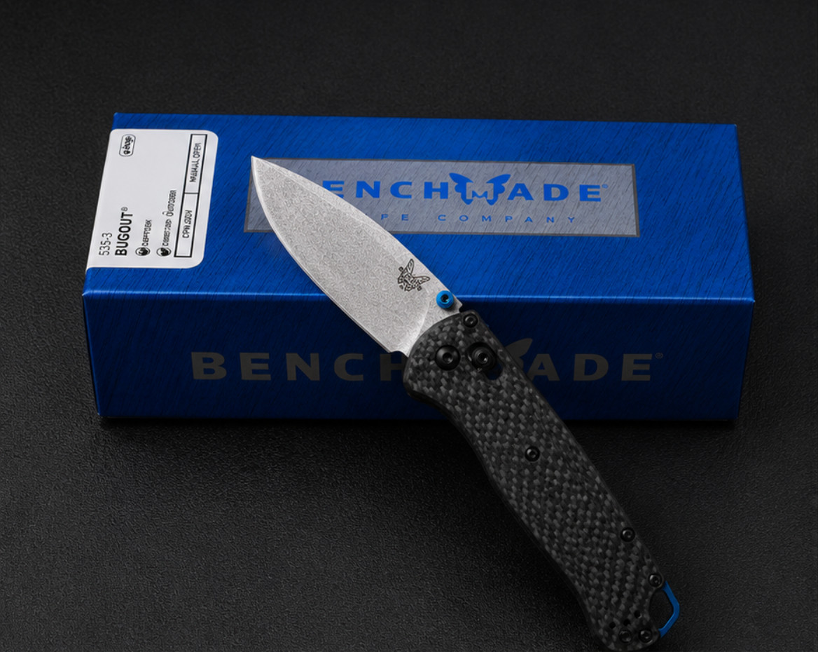 Carbon Fiber Handle Axis Lock Damascus steel Blade Tactical Pocket Knife 2026