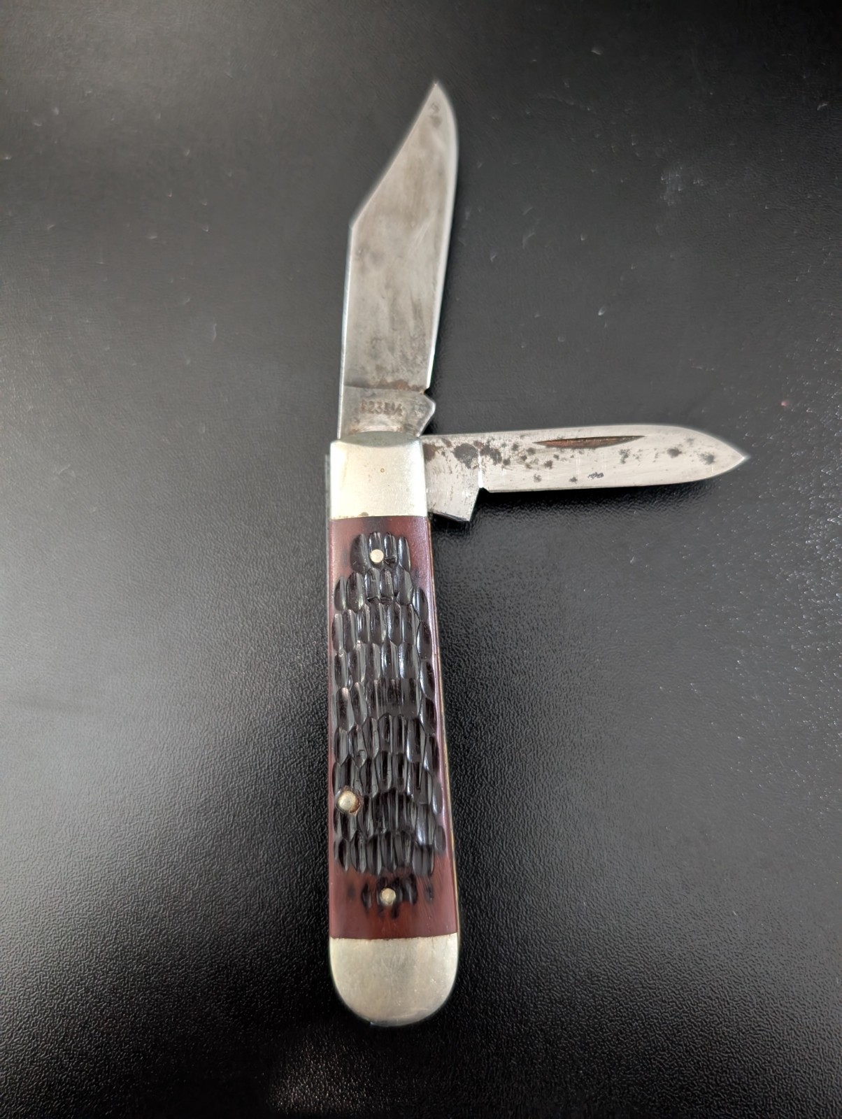 Case XX 6235 1/2 Swell End «slick» bone handle Jack Knife manufactured 1965-1969