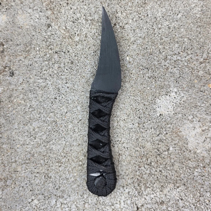 Revenant Corps Grackle Fixed Knife 2.75″ Black G10 One-Piece Construction 001SE