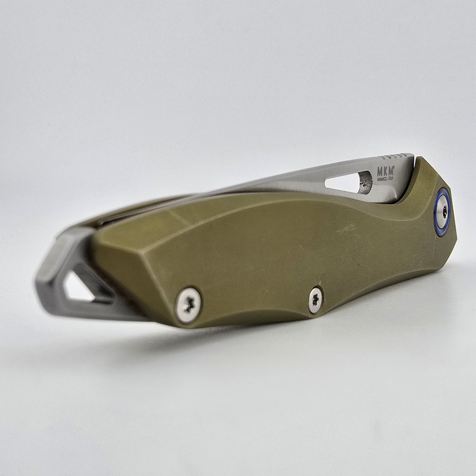 MKM Cellina Folding Knife Drop Point M390 Bronze Titanium Slip Joint MY02-TBR