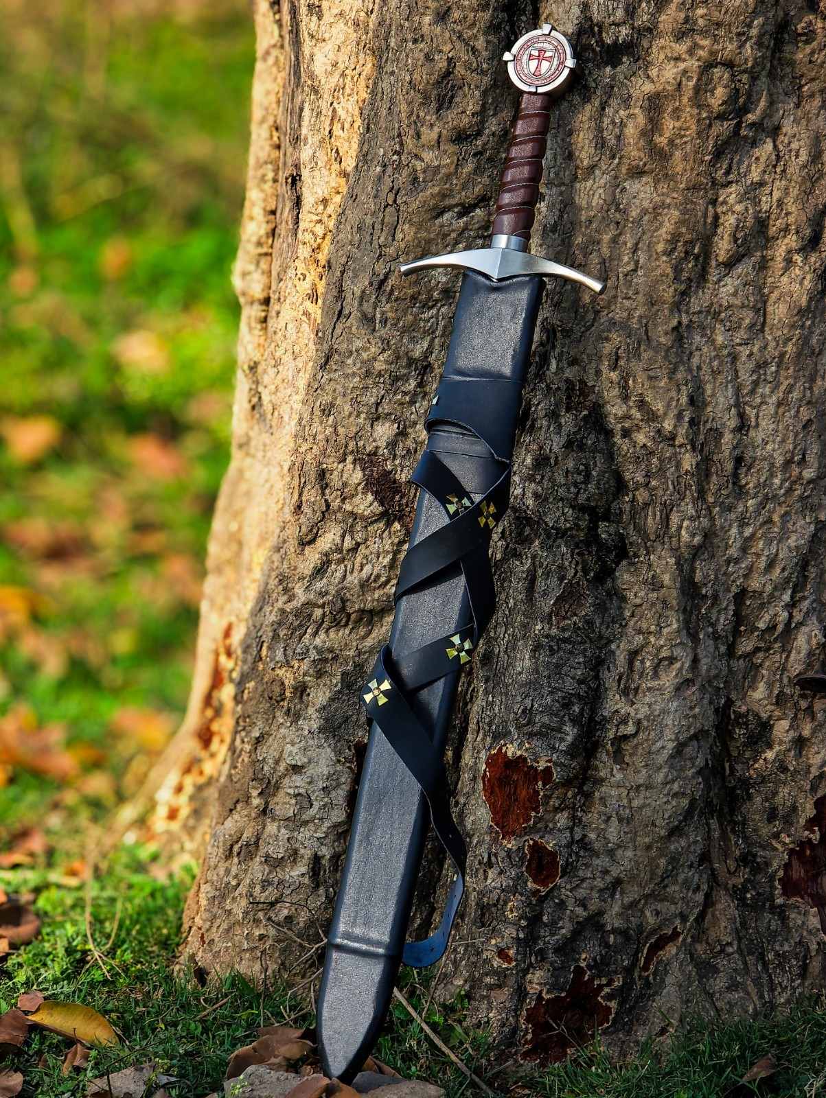 Accolade Sword Of Knights Templar Replica Medieval Crusader Templar Functional