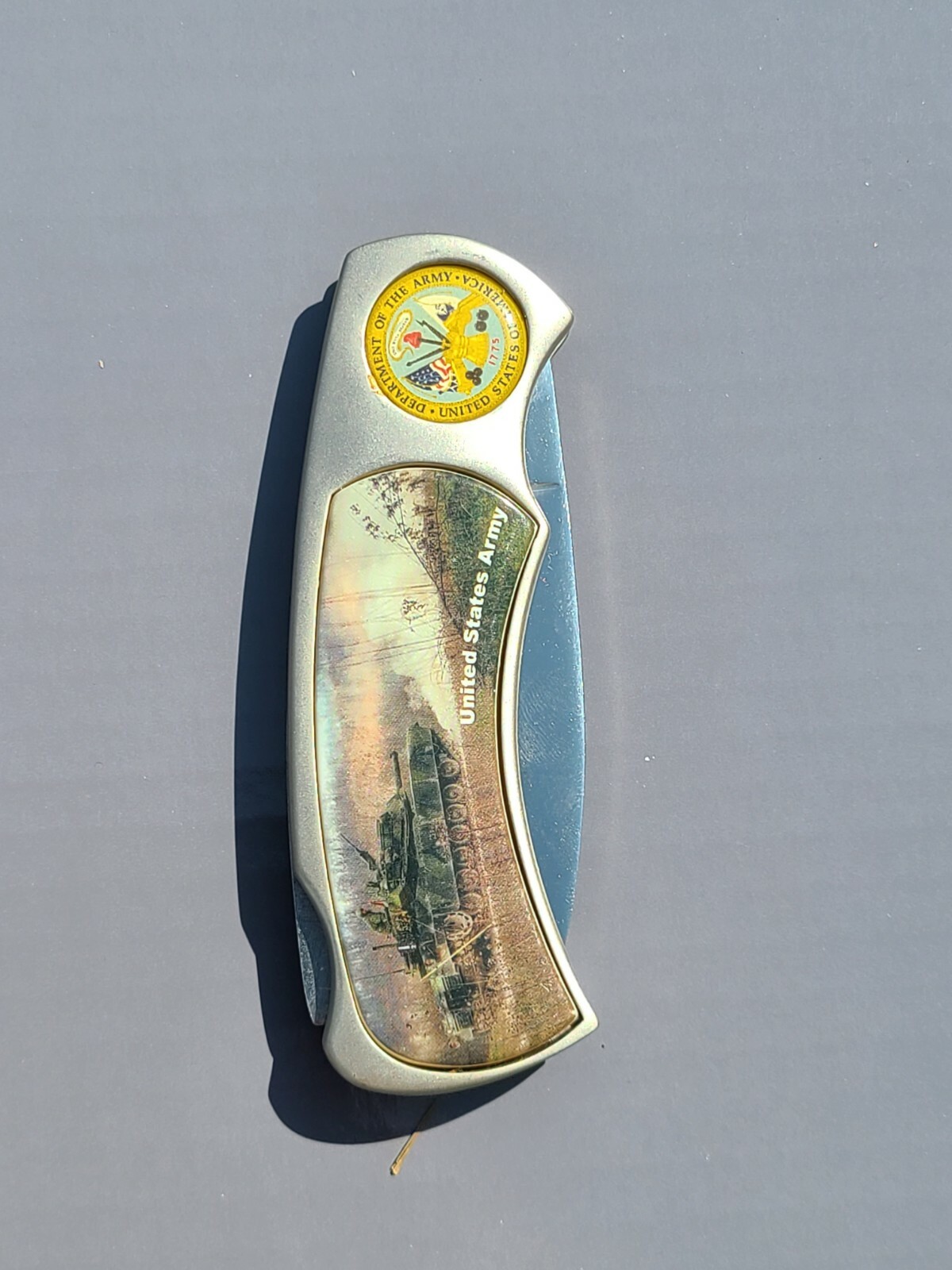United States Army Stainless Steel Folding Pocket Knife