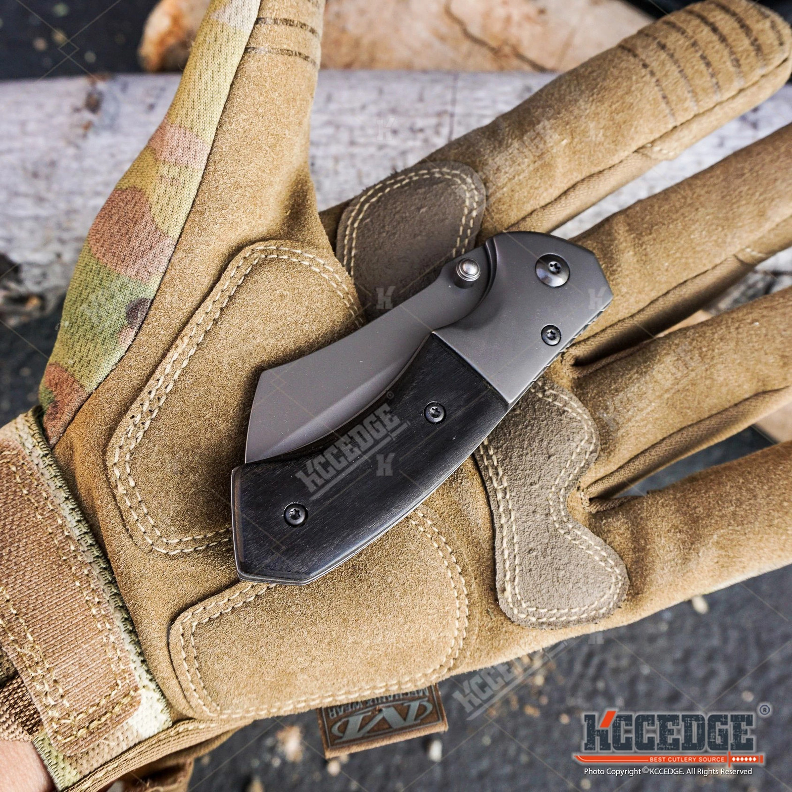 Assisted Open Clever Pocket Knife Razor Sharp Camping Hunting Folding Knife