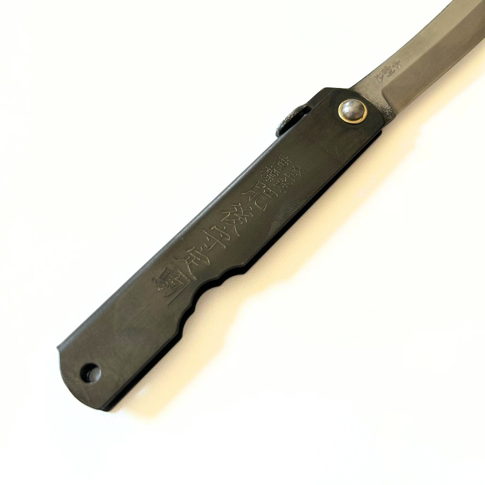 Japanese Higonokami Folding Knife, SK Steel 100mm Black -Free Shipping,US Seller