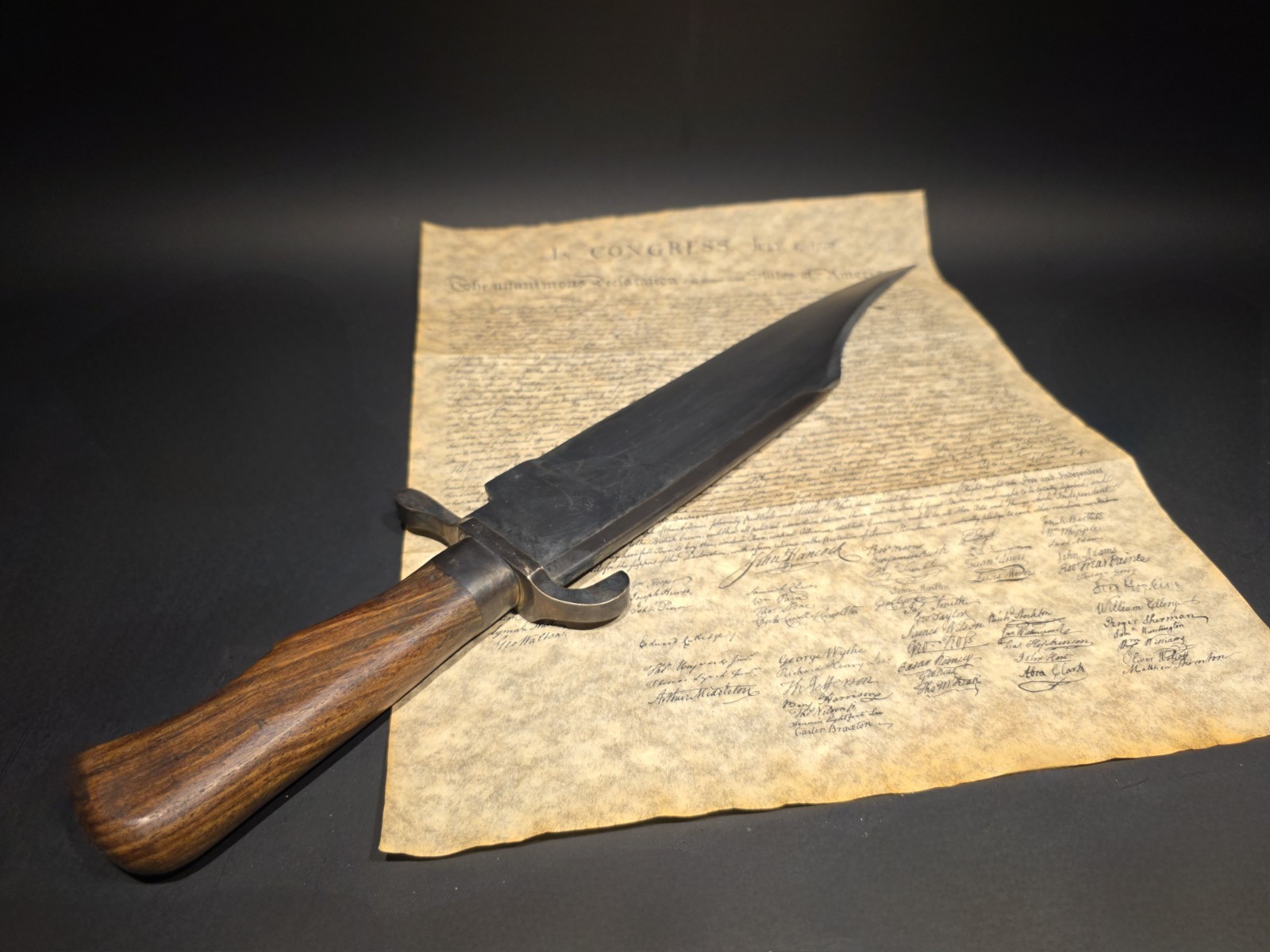 19″ Antique Style Civil War Confederate Bowie Knife