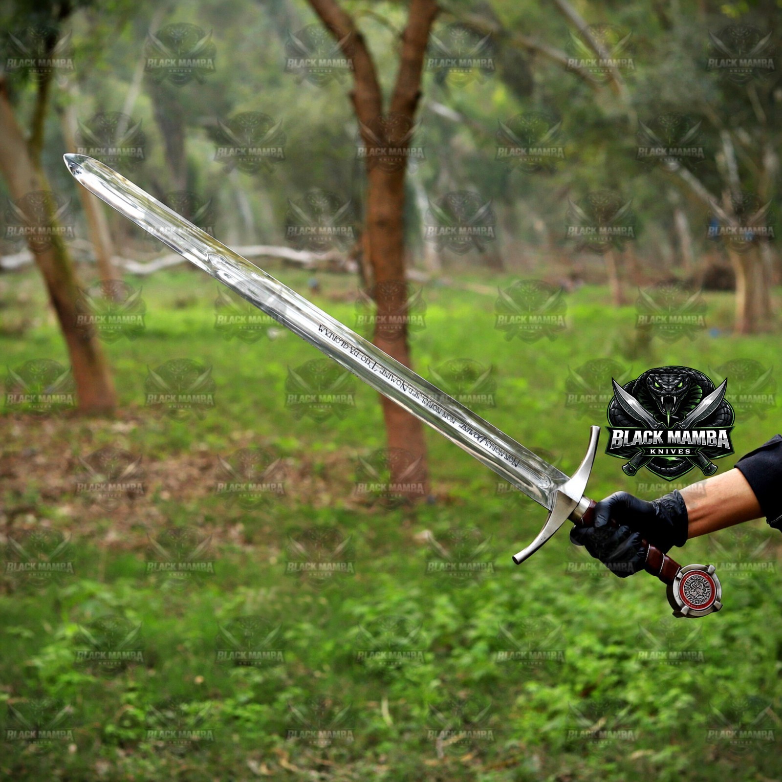 Handmade Templar Knight Sword | Holy Crusader Sword | Medieval Accolade Replica