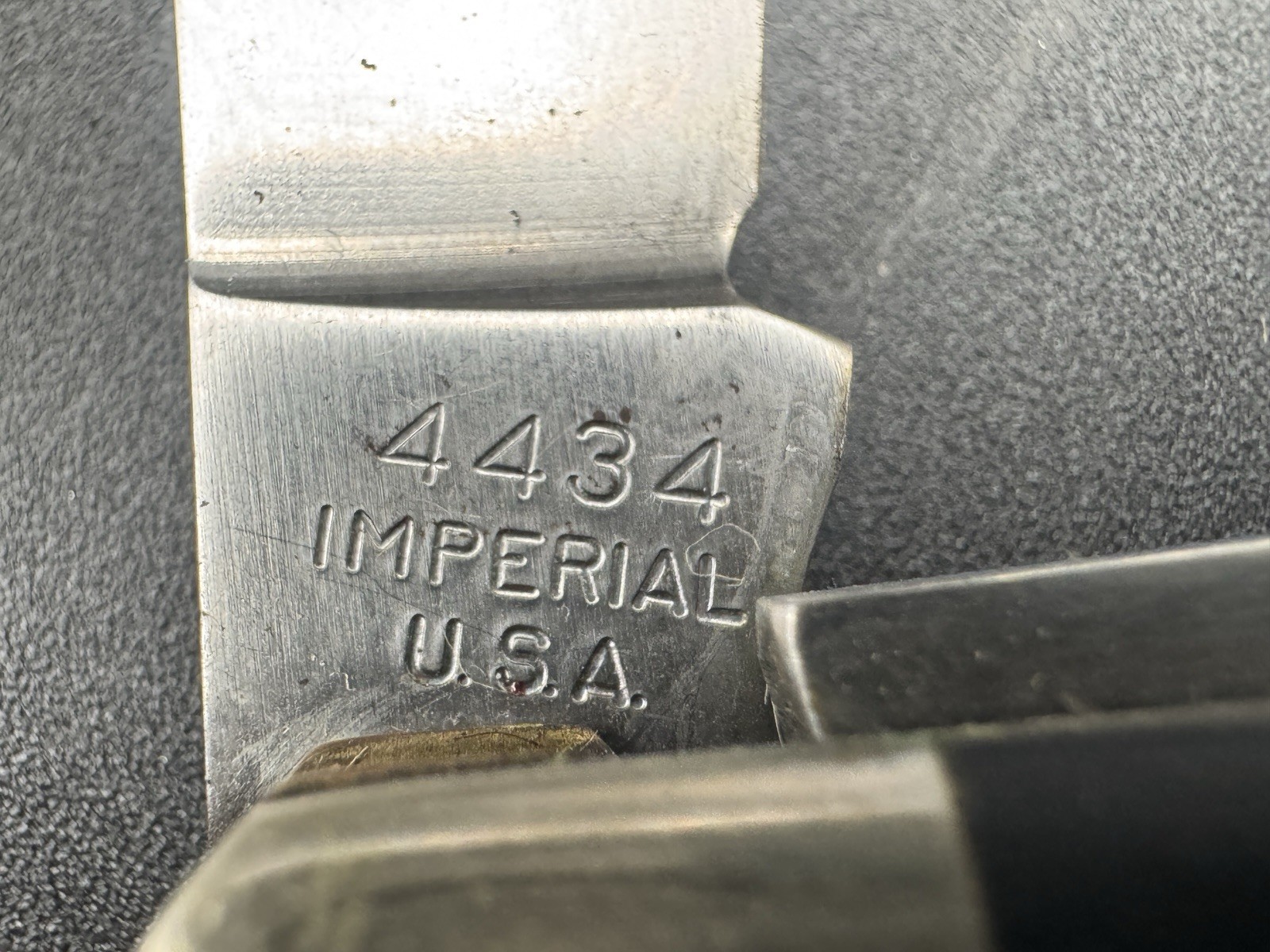 NEW OLD STOCK MAC TOOLS IMPERIAL FRONTIER USA #4434 Vintage 3 Blade Pocket Knife