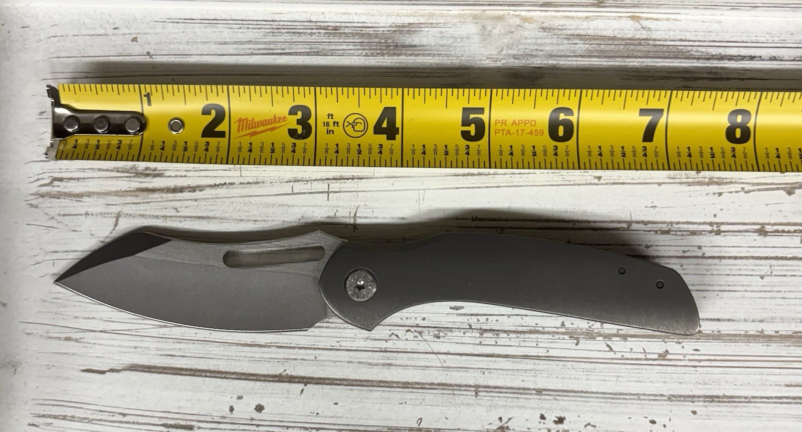 CMF Metalworks(Ian Pickarski) Custom Glacier PNWCI 2024 Titanium CPM 154