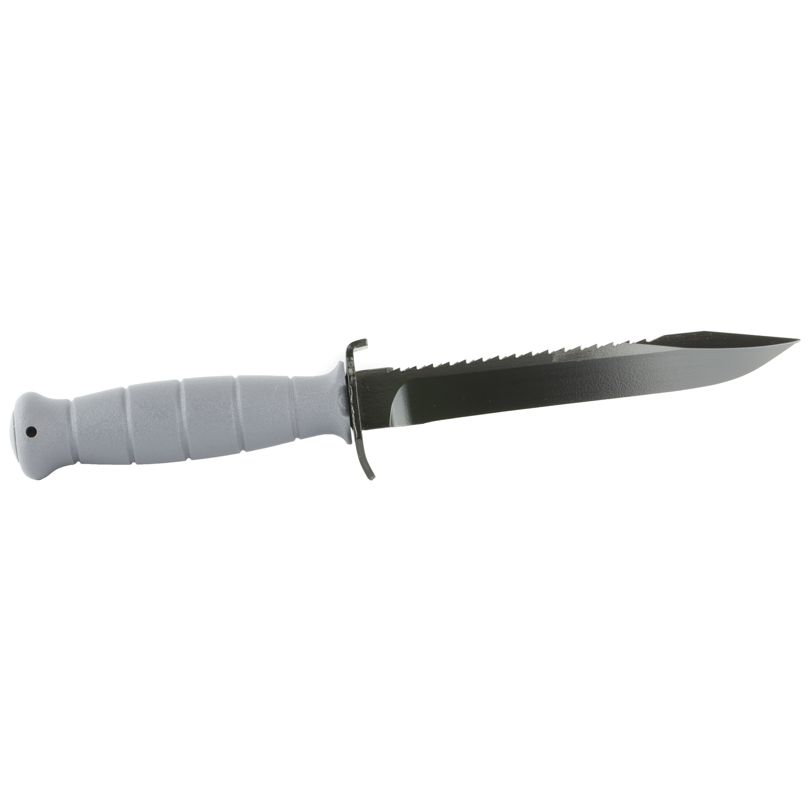 Glock OEM Field Knife 6.5″ Fixed Blade Root Saw Grey Polymer Plain Edge KG039180