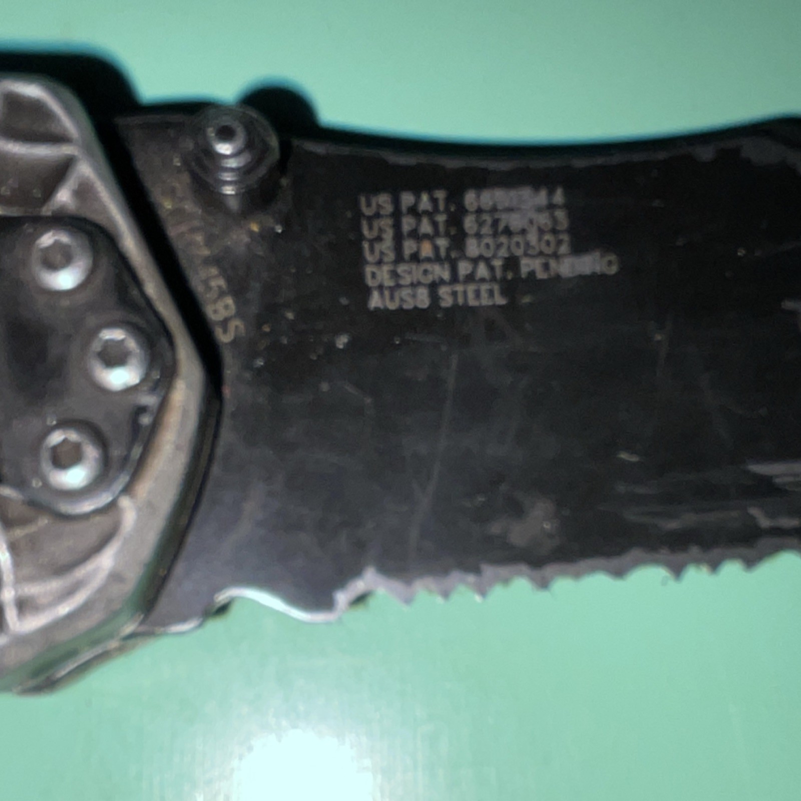 Schrade Folding Pocketknife AUS8 Combo Edge Drop Point Liner Lock Under 2.75in