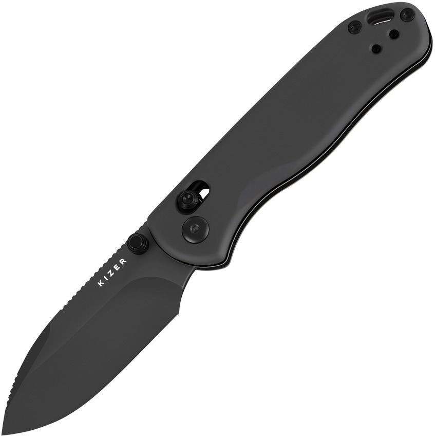 Kizer Cutlery Drop Bear 2 Folding Knife 3″ Nitro V Steel Blade Aluminum Handle