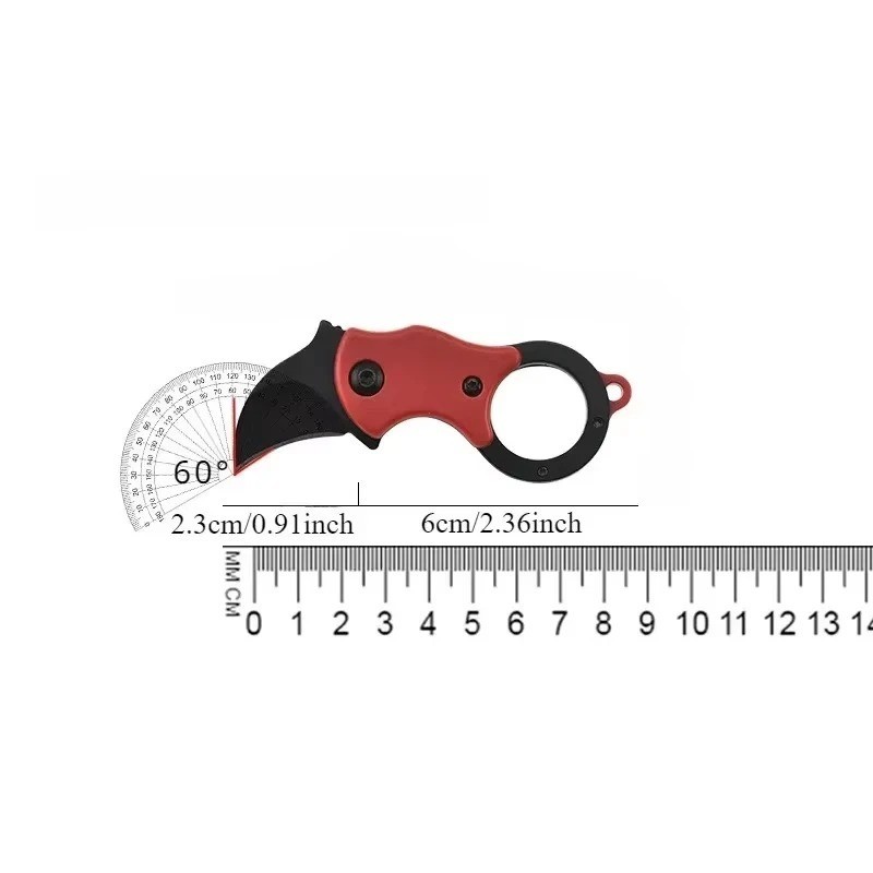 Eagle Claw Knife Mini Fox Knife Blade Outdoor EDC Folding Knife Locking Pocket