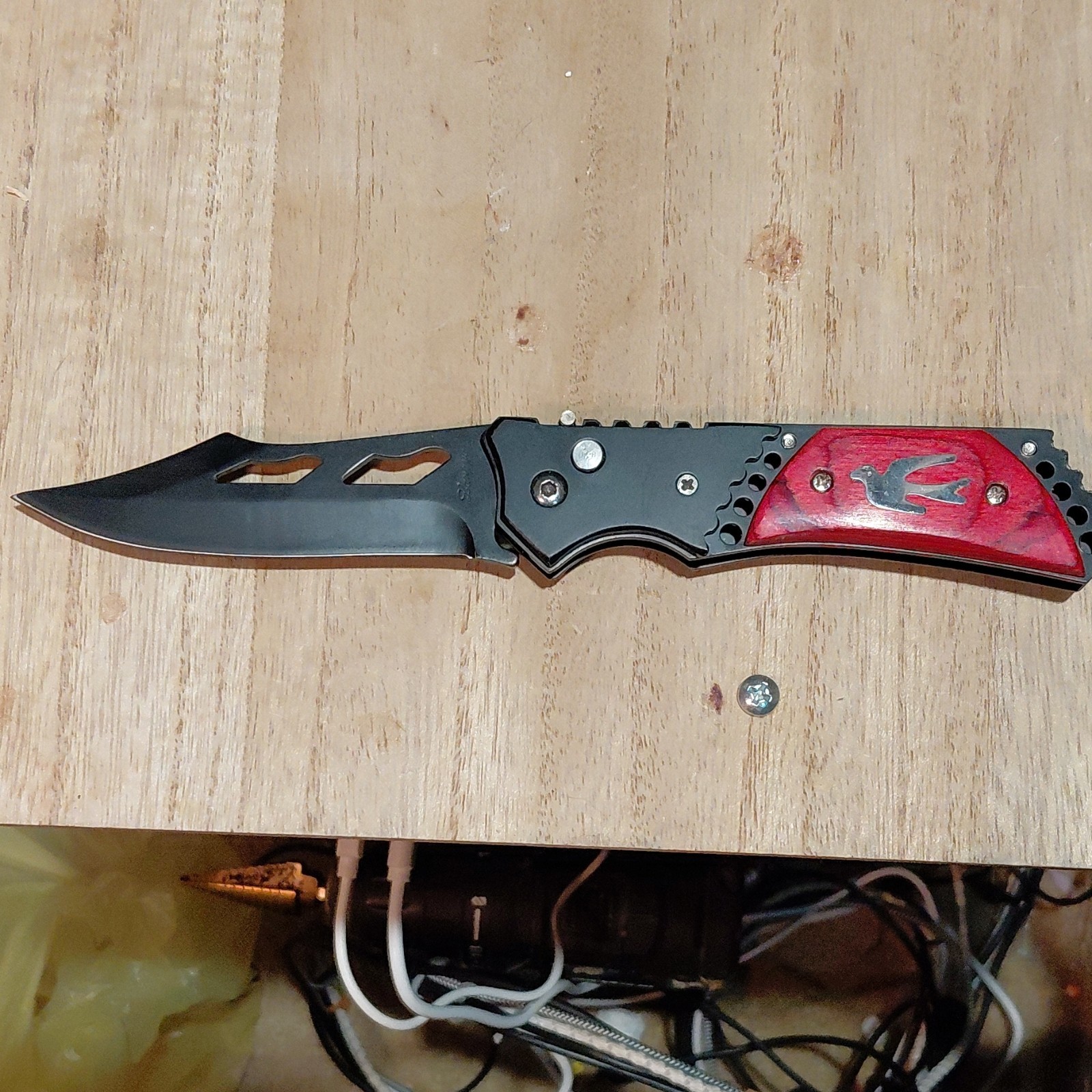 Stainless Steel Folding Pocketknife 2.76-4in Clip Point Plain Edge Liner Lock