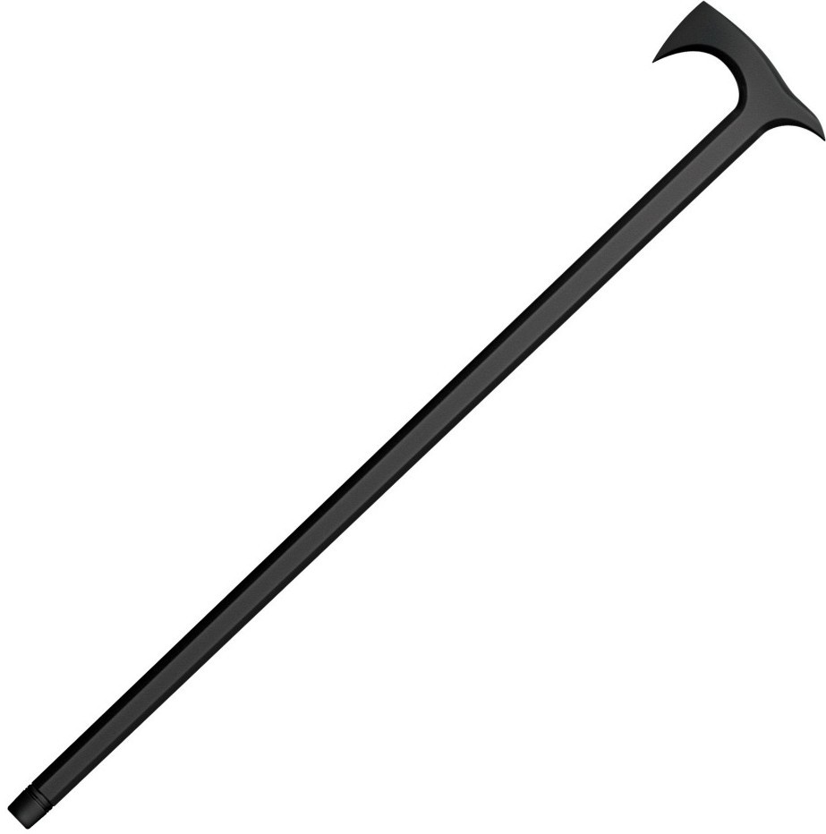Cold Steel 38″ Axe Head Cane Black Walking Stick Polypropylene Material 91PCAX