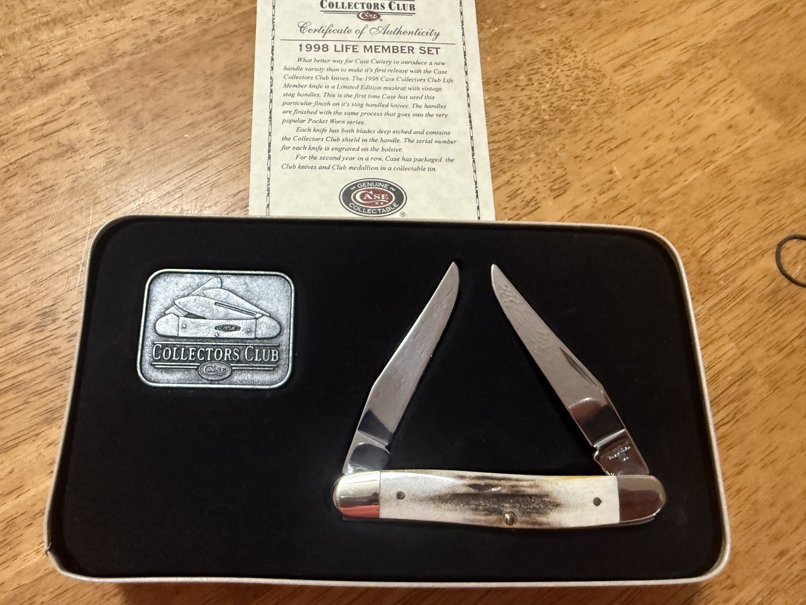 1998 Case Collectors Club Muskrat
