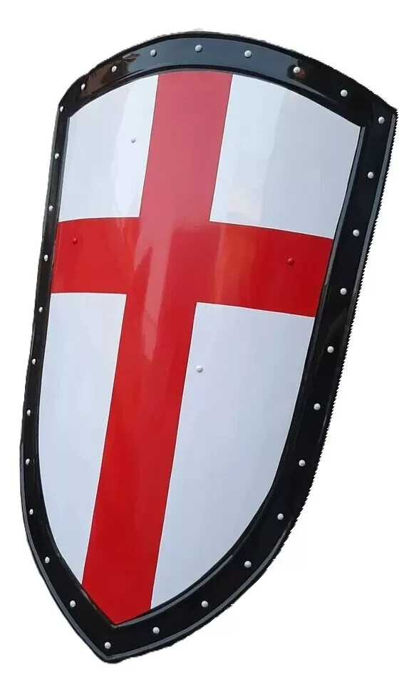 Medieval Knight Cross Battle Armor shield Templar COSPLAY COSTUME REPLICA shield