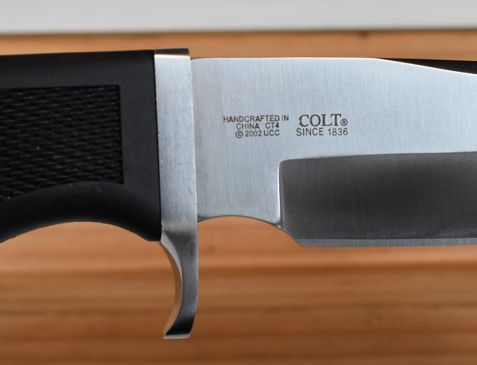 COLT SPORTSMAN CHINA #CT4 FIXED BLADE KNIFE 2002 UNUSED
