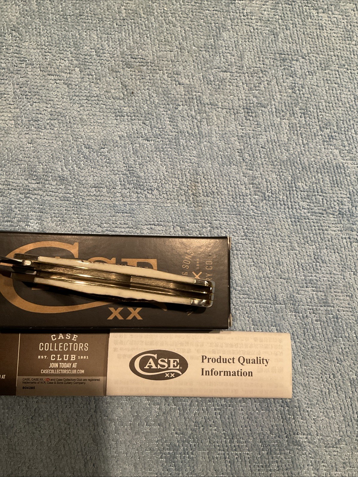 Case XX 6.5207W SS Mini Trapper 2 Blade Bone Stag Wharncliffe 2024 NIB