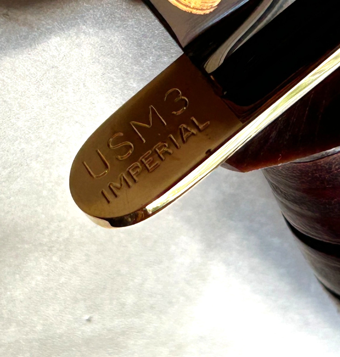 Imperial M3 Tribute Knife, U.S. Army #503 of 1,943 24k Ornate Gold Plated Blade