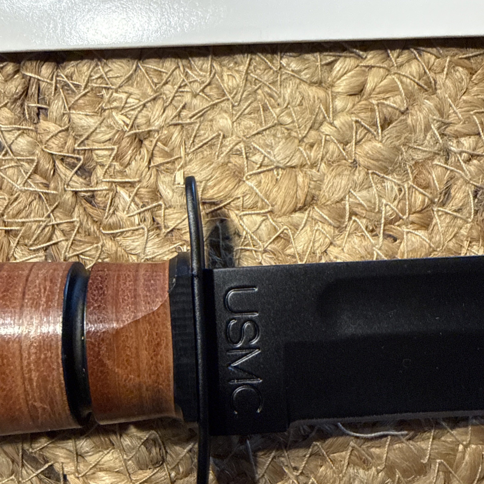 KA-BAR USMC Fighting Knife 1217 New In Box With Sheath And Papers