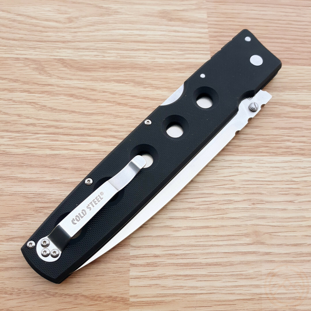 Cold Steel Hold Out Lockback Folding Knife 6″ CPM-S35VN Steel Blade G10 Handle