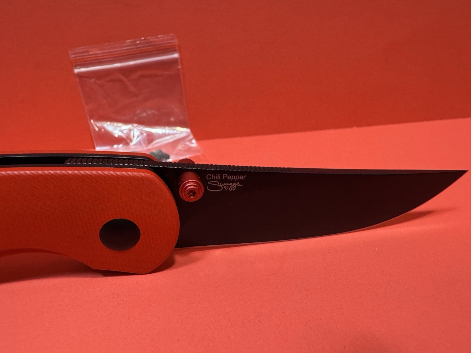 Kizer Chili Pepper EDC Pocker Knife Red G10 Handle 154CM Steel V3601C1 NEW