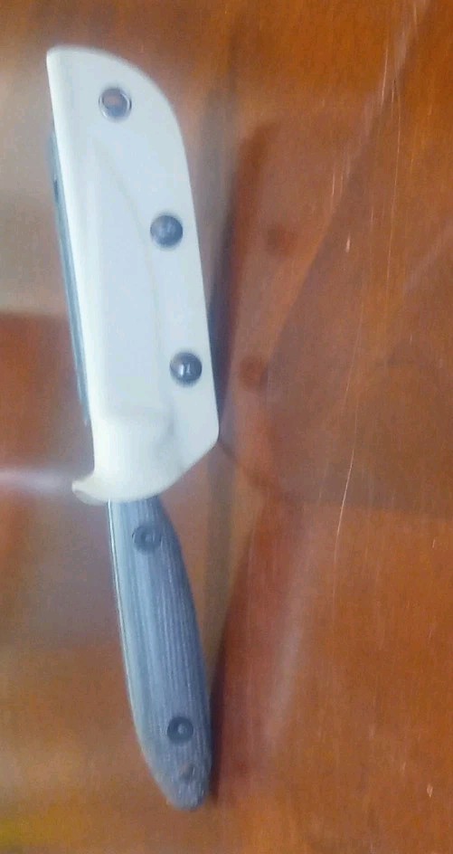 Rowen Fixed Blade EDC Small GameKnife*Kydex Sheath*Stonewashed DC53*Reproduction