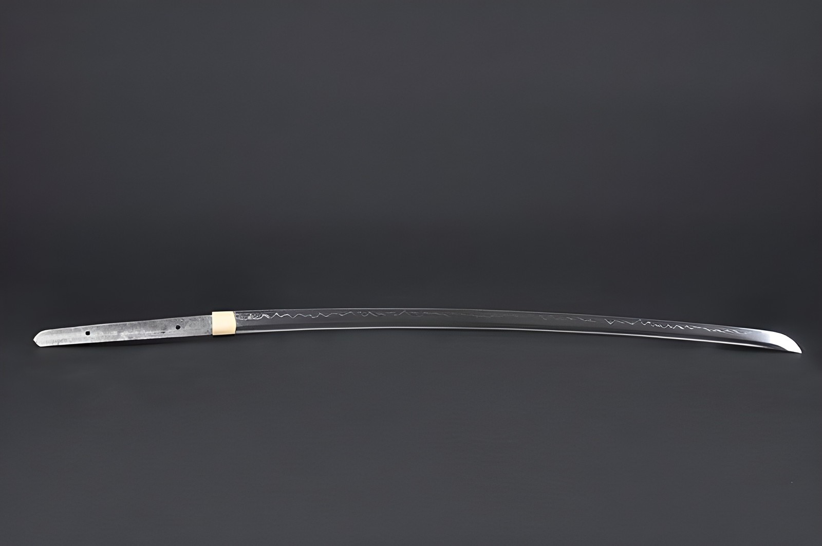 Warrior Fuji Wakizashi – unknown Hand Forged Clay Tempered Full Tang