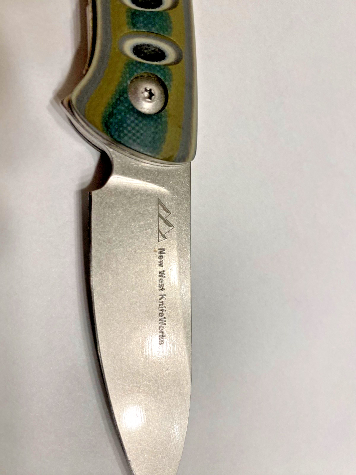 New West KnifeWorks Glory Folder Pocket Knife Lichen