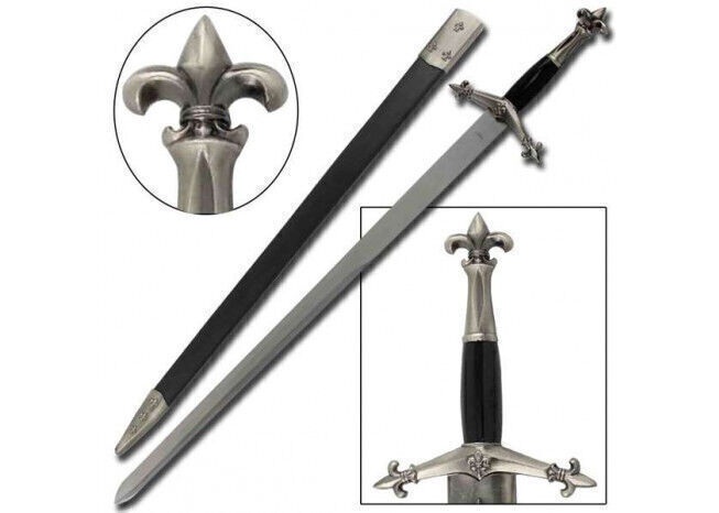 Renaissance Joan of Arc Longsword Replica Hand Forged Medieval Knights Sword
