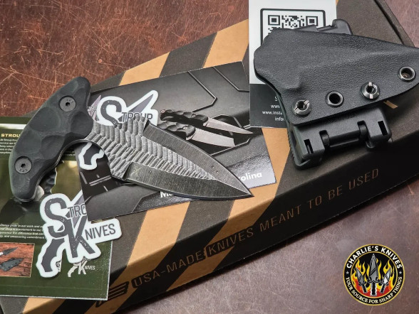 Stroup Knives SD1 – Black – Always Free Shipping!!