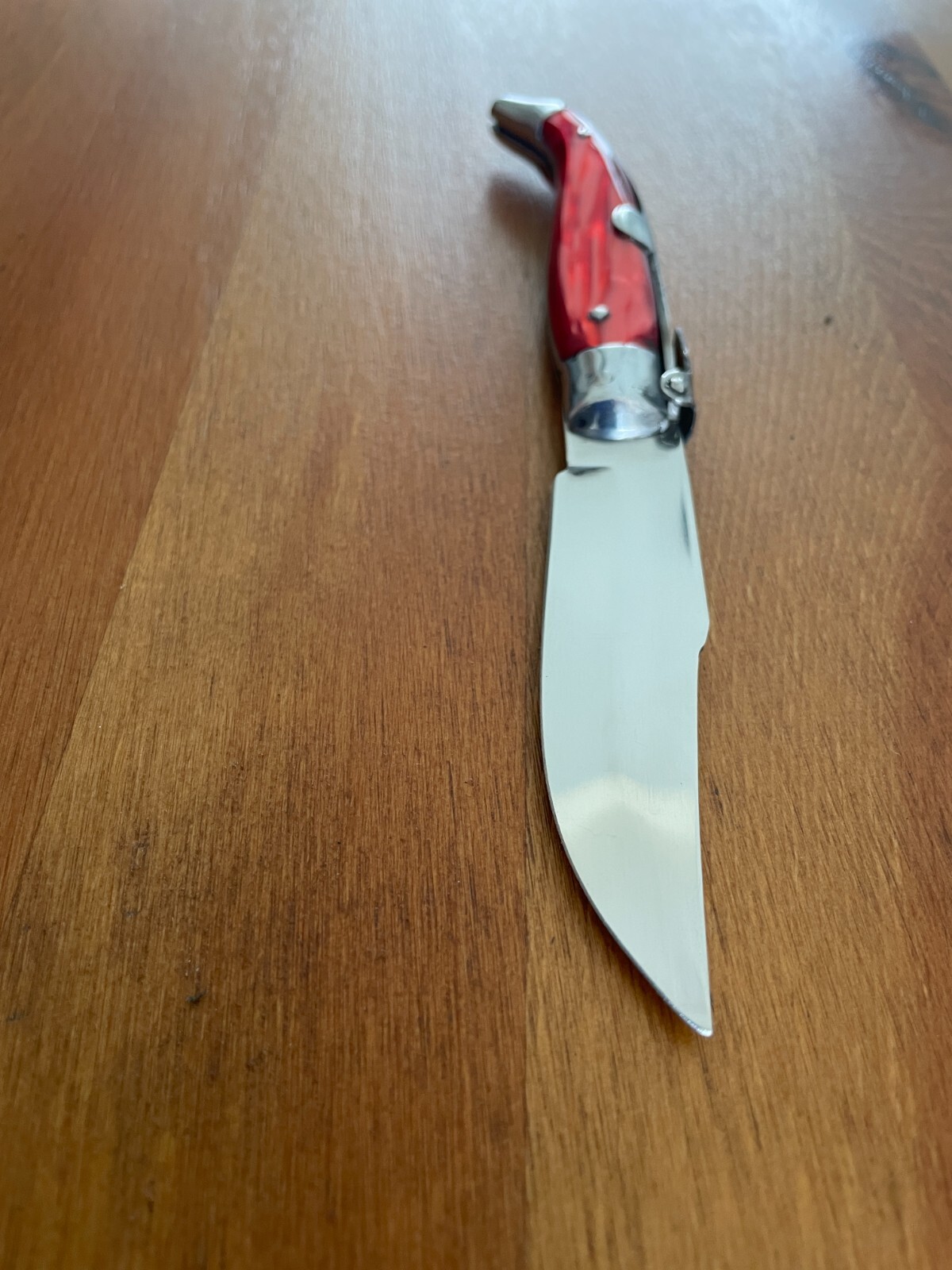 3.3″ Spanish Navaja Pocket Knife Celluloid Scales Handcrafted in Spain US Seller