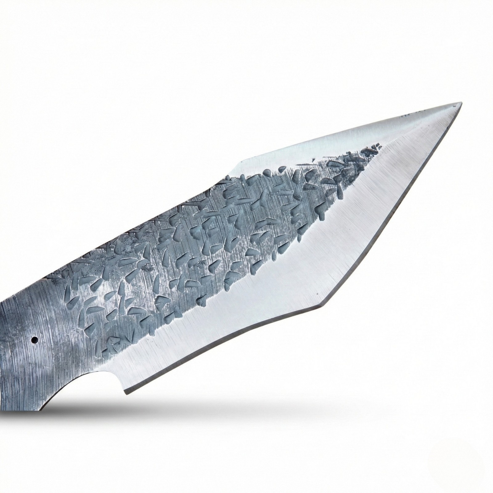 Knife Making Blank High Carbon Steel Full Tang DIY Skinner Blade (No Sheath)